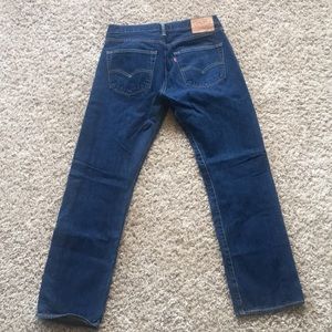 Blue Levi’s 501 Jeans
